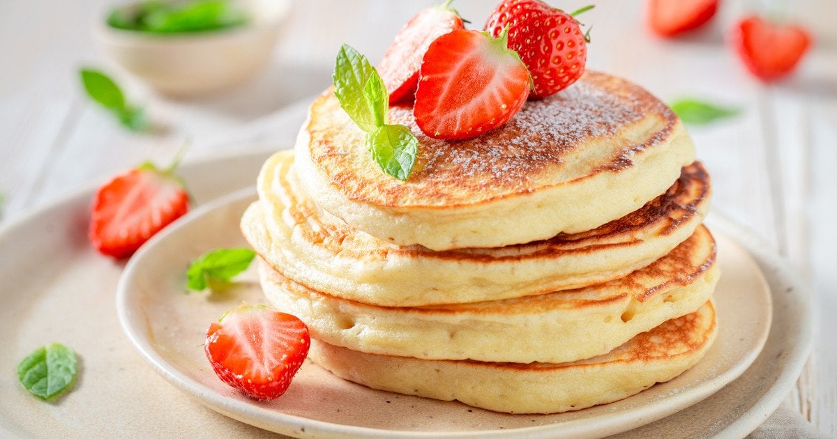 Оладьи на сыворотке