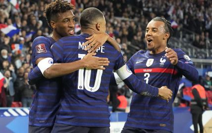"Мерси": Франция расправилась с Финляндией и помогла Украине выйти в стыковые матчи ЧМ-2022