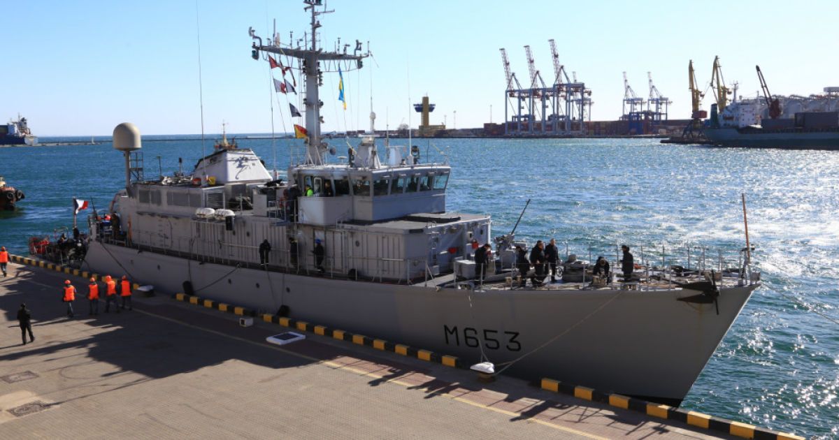 До одеського порту зайшов корабель НАТО