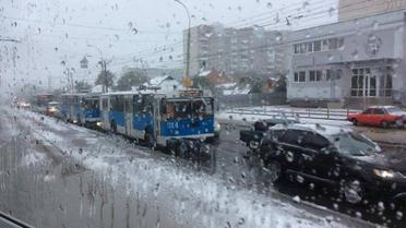 сніг у Вінниці 13 жовтня_17 / © Вінниця.Info