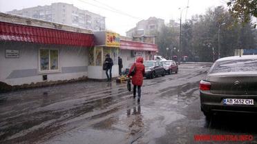 сніг у Вінниці 13 жовтня_4 / © Вінниця.Info
