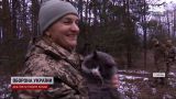 Бійчиня на Волині захищає кордон зі своїм котом