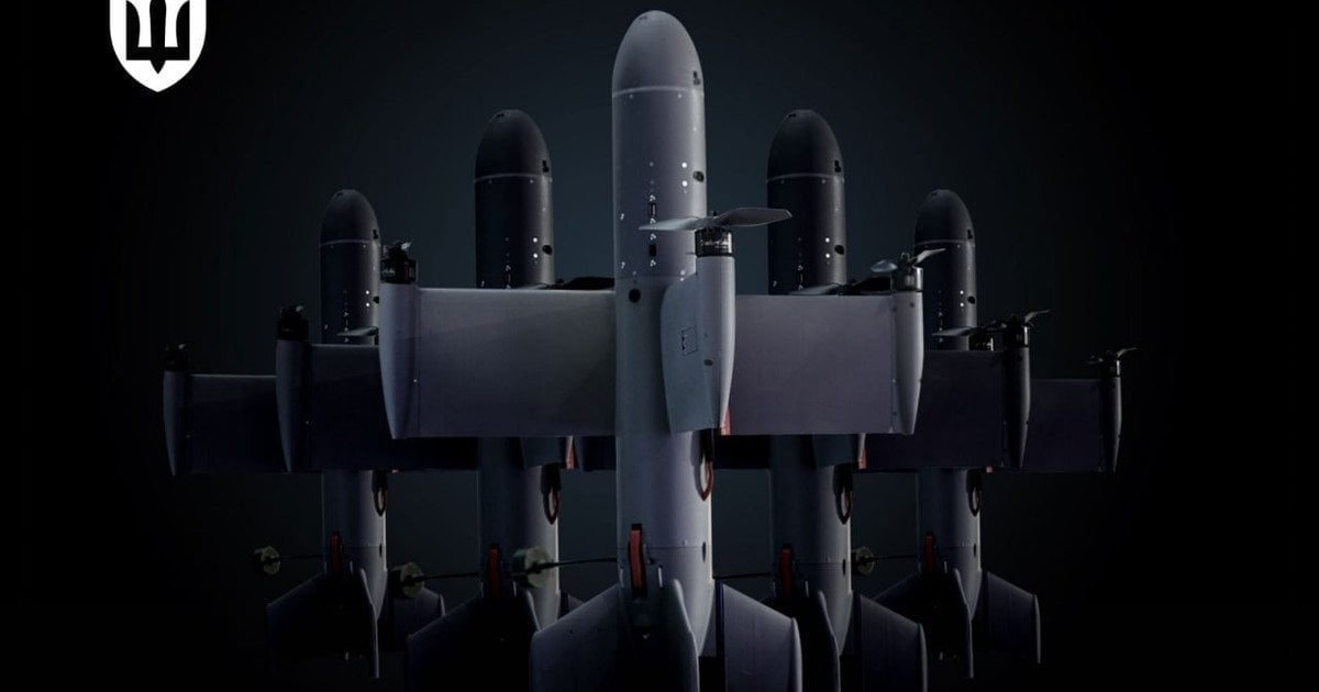 Украинский дрон-перехватчик Octopus