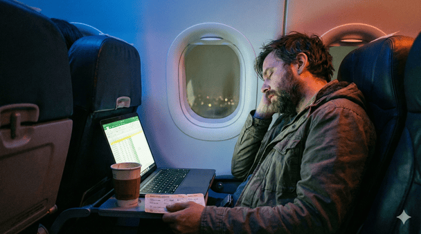 Безумная экономия: мужчина летает на работу за 1300 км, потому что это дешевле, чем снимать жилье