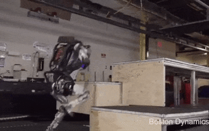 Удивили новым трюком: разработчики из Google научили своего робота паркуру