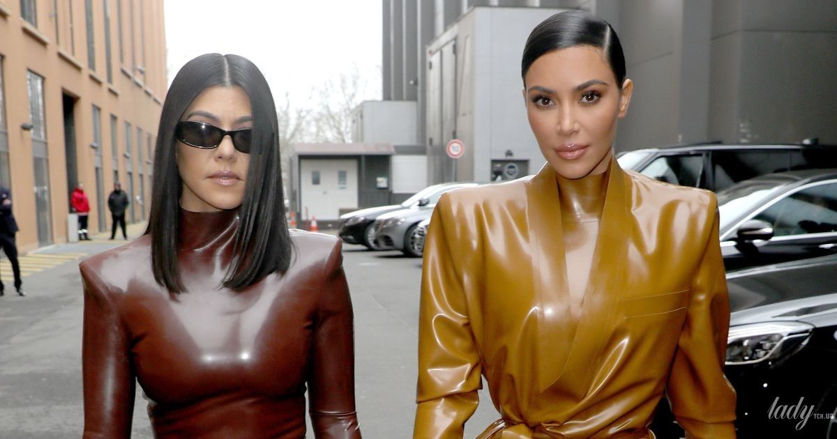 Ким и Кортни Кардашьян