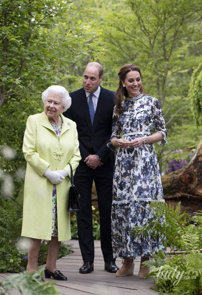 Герцогиня Кембриджська і королева Єлизавета II / © Associated Press