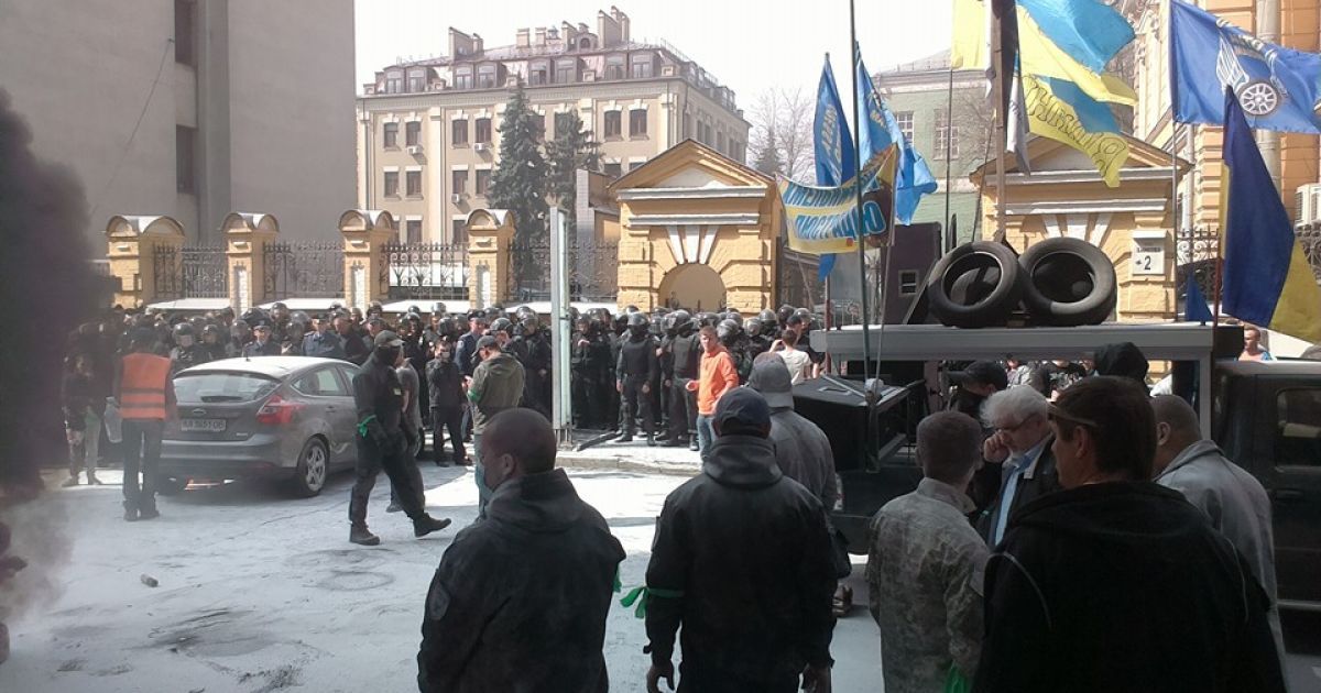 Автомайдан біля Адміністрації президента_8 / © Дмитрий Охота / Facebook
