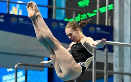 16-летняя украинка стала чемпионкой мира по прыжкам в воду