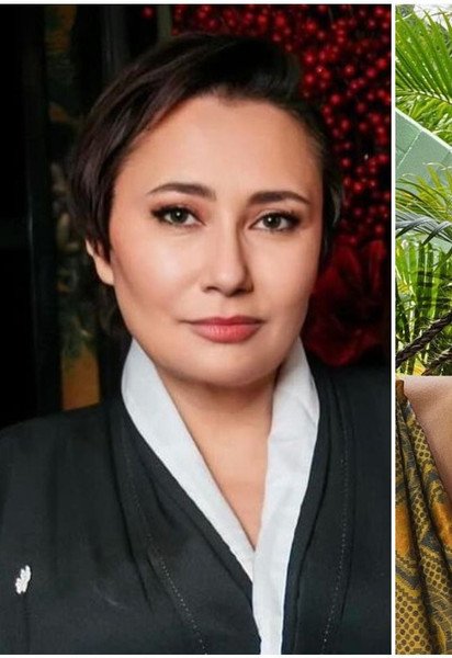 Елена Мозговая и ее старшая дочь Зоя