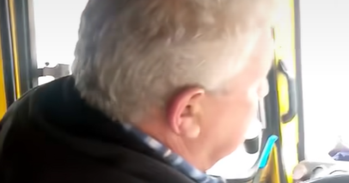Скриншот із відео Євгена Здебського
