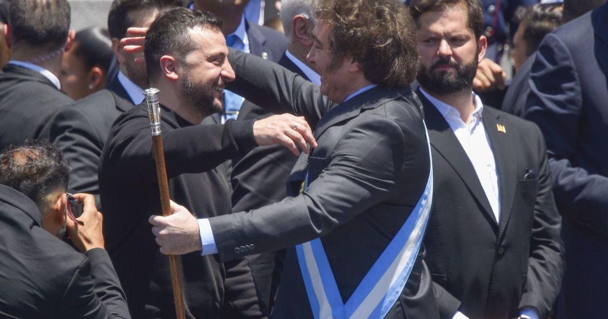 Володимир Зеленський та Хав’єр Мілей