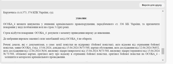 Вирок суду
