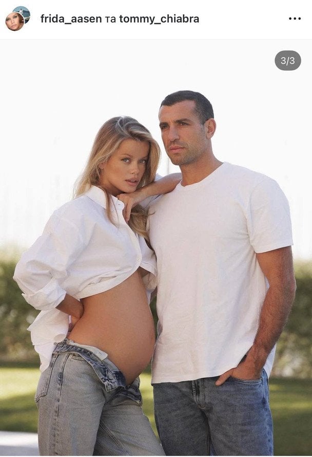 Фріда Аасен із чоловіком / © Instagram Фріди Аасен