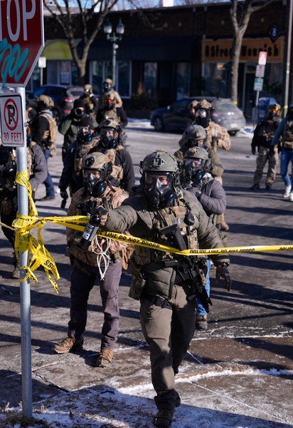 Федеральные агенты в Миннеаполисе