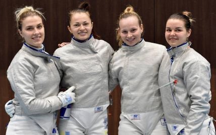 Украинские саблистки впервые за 7 лет выиграли "золото" этапа Кубка мира по фехтованию