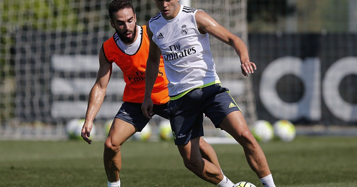 Черышев на тренировке "Реала"