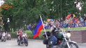 На видео - байкеры с флагом "ДНР", танцы, развлечения на лодках и праздничный концерт