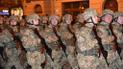Вулицями Львова пройшли колони військових зі зброєю