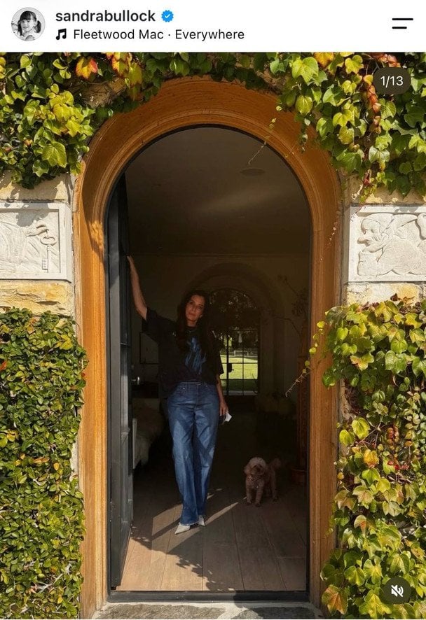 Сандра Буллок, фото: instagram.com/sandrabullock