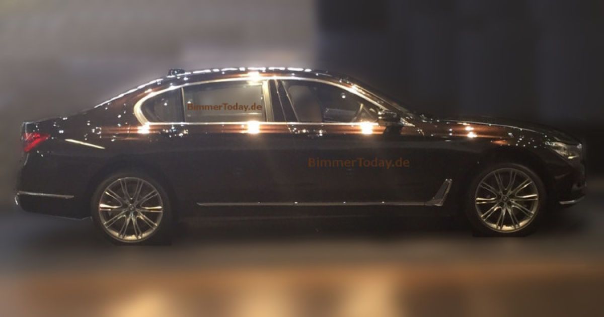 В Сети появилось фото нового BMW 7-Series