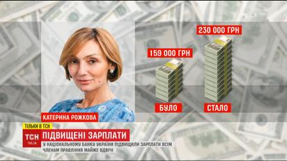 Працівники Нацбанку удвічі підвищили собі заробітну плату