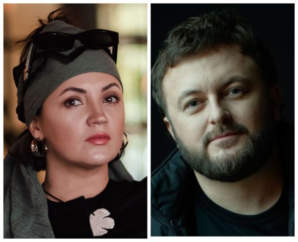 Оля Цибульська і Михайло Хома