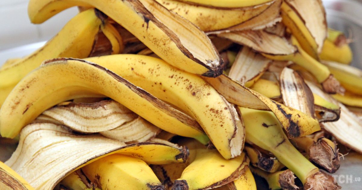 Шкірка банана проти укусу комара