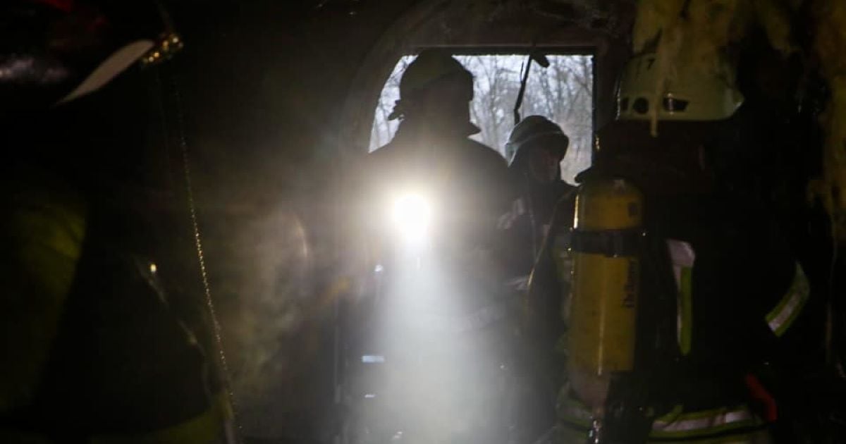 У Києві зайнявся будинок для літніх людей