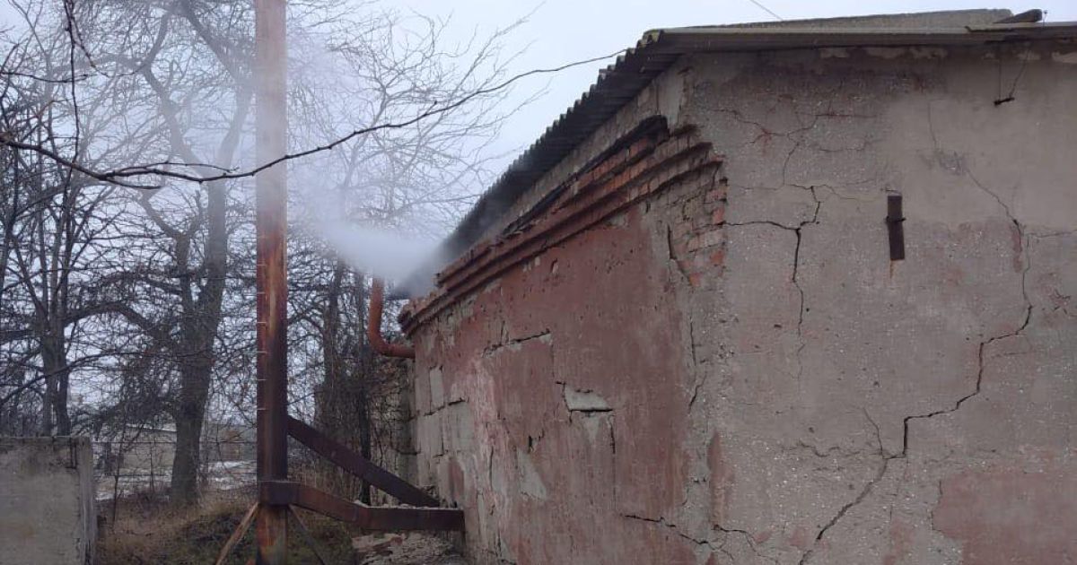 Вибух в ЗОШ на Миколаївщині_2 / © Государственная служба Украины по чрезвычайным ситуациям в Николаевской области