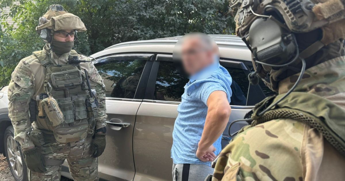 Задержанный аферист