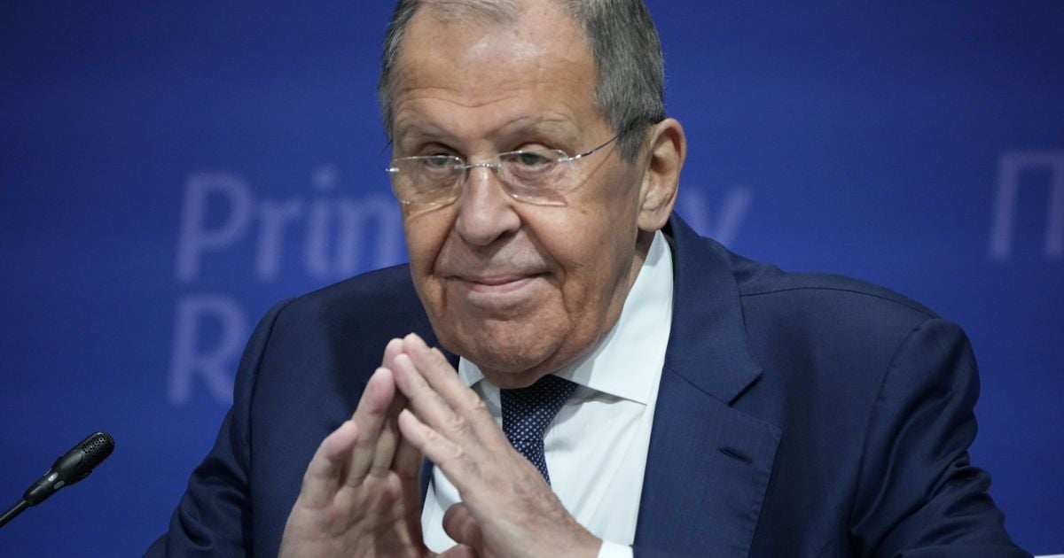 Министр иностранных дел РФ Сергей Лавров