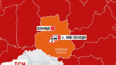 На Вінниччині перекинувся пасажирський автобус