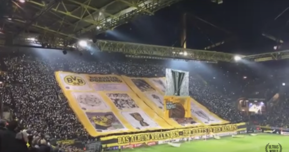 Болельщики постарались.