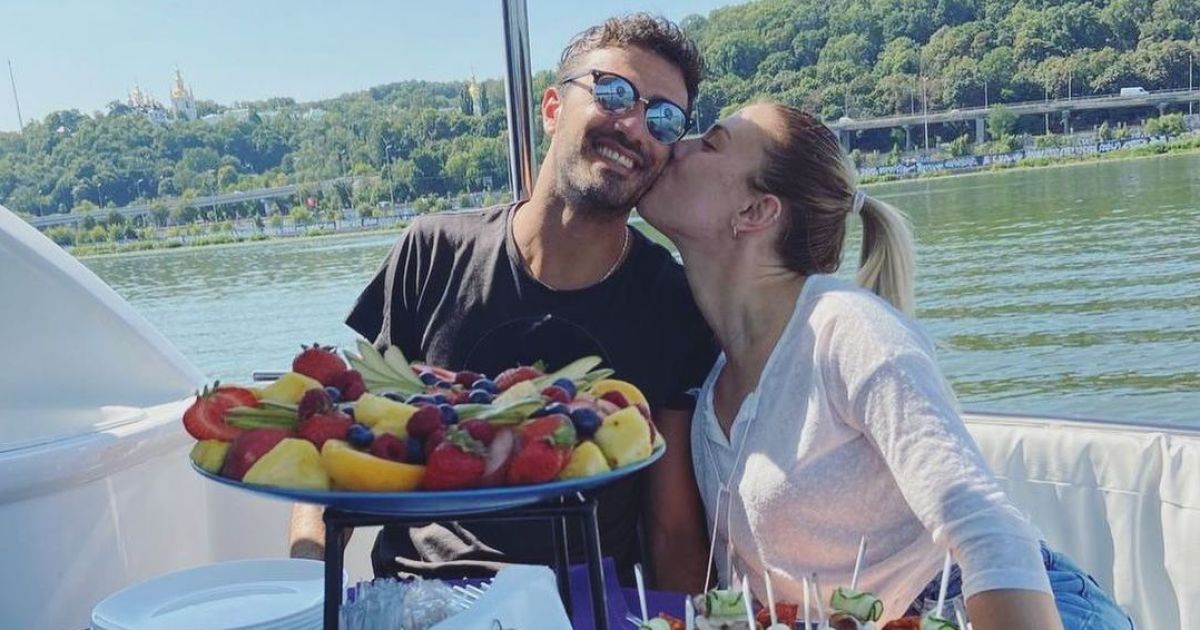 Ольга Харлан з бойфрендом Луїджі Самеле
