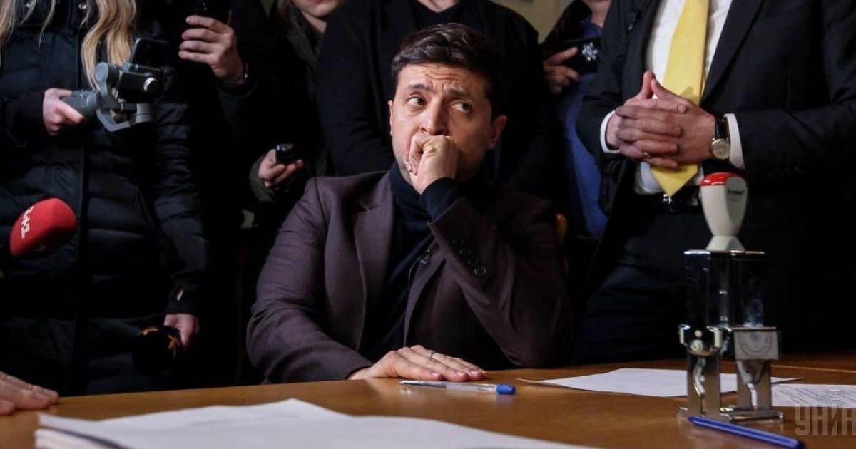 Володимир Зеленський у ЦВК