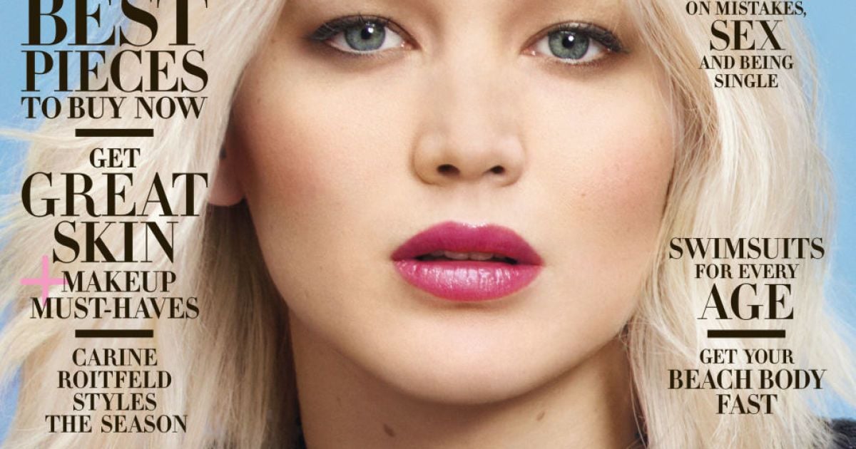 Лоуренс не считает свою фигуру идеальной / © Harper’s Bazaar