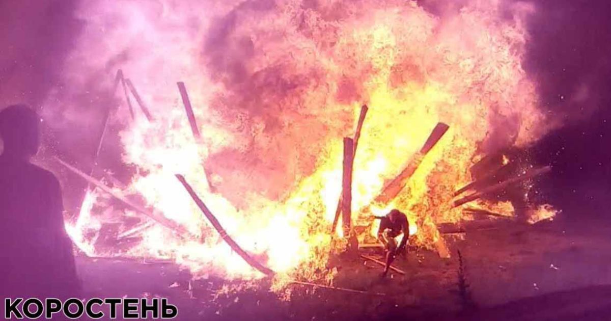 В Коростене на Ивана Купала взорвались канистры с бензином, людей разбросало на несколько метров — видео инцидента