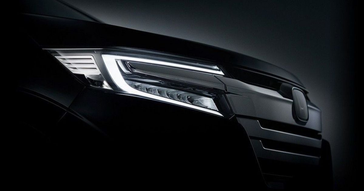 Honda распространила тизер рестайлингового минивэна Step WGN