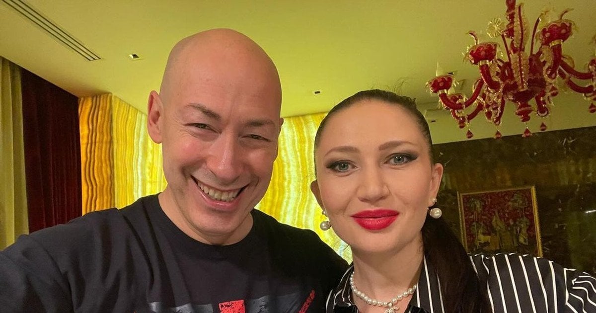 Дмитро Гордон і Олеся Бацман