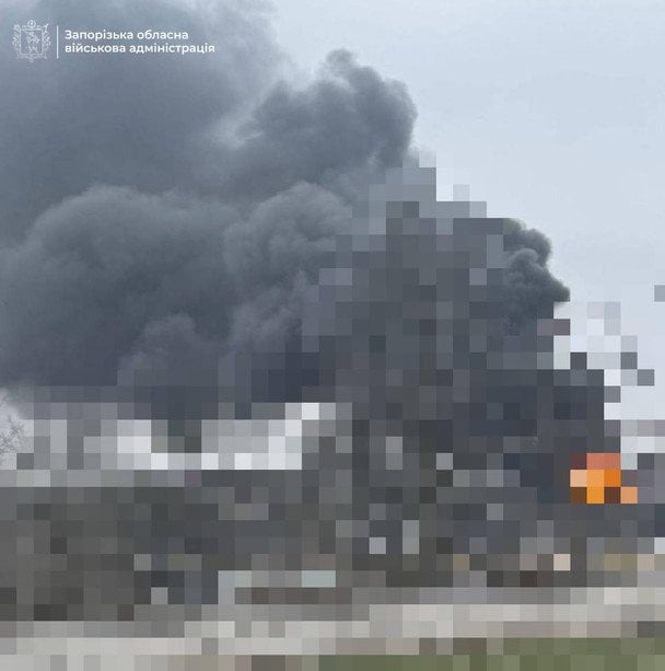 Наслідки атаки РФ на Запоріжжі