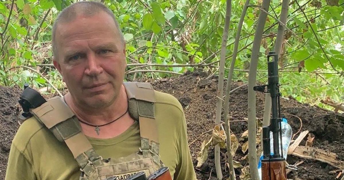 Військовослужбовець Віктор Якименко / Фото: Любов Оліградська