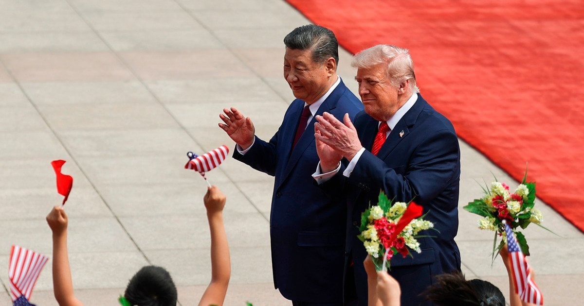 Си Цзиньпин и Дональд Трамп.