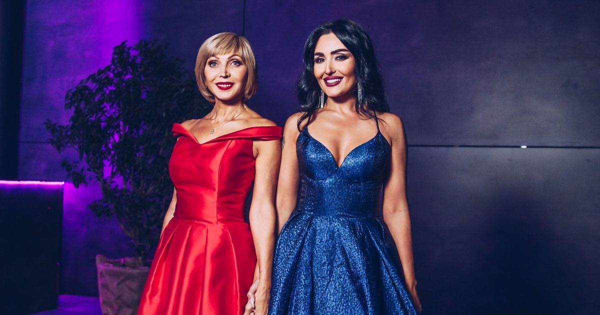 Анна Добриднєва з мамою/Фото PR Batteries