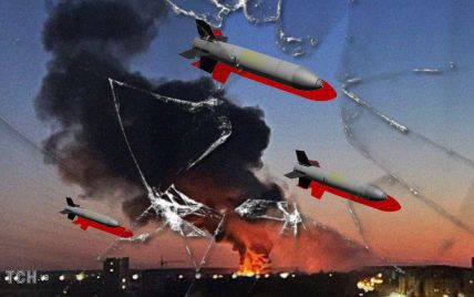 Россия ударила ракетами по Киеву: над городом поднялся столб дыма