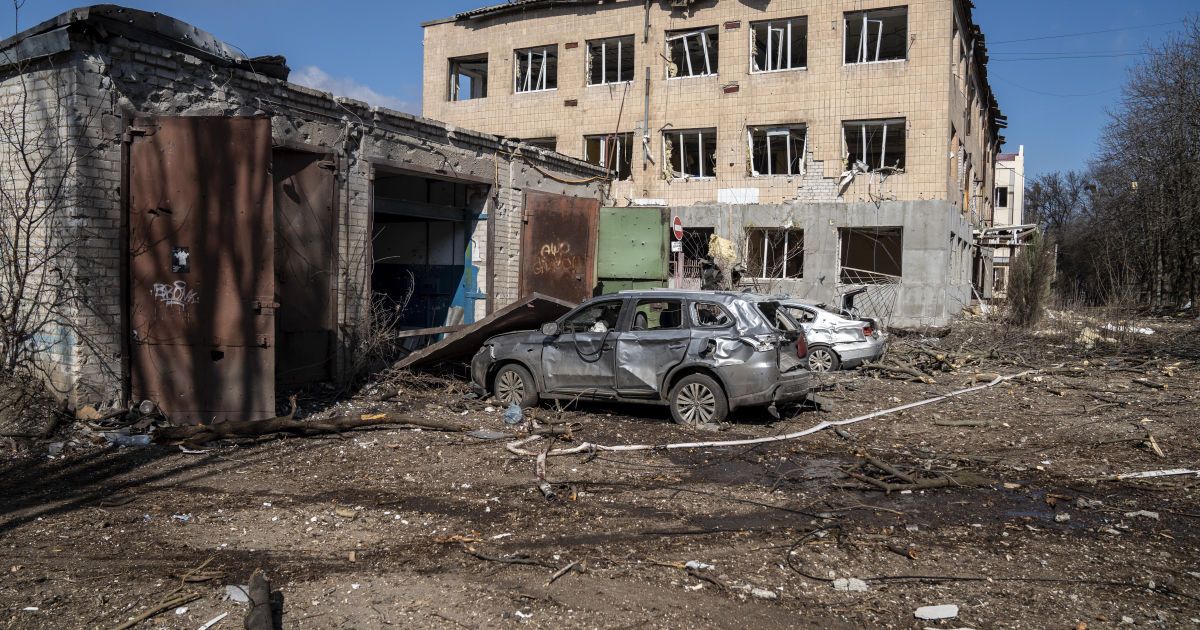 The Russians attacked Zaporizhzhia at night / Photo: Getty Images
