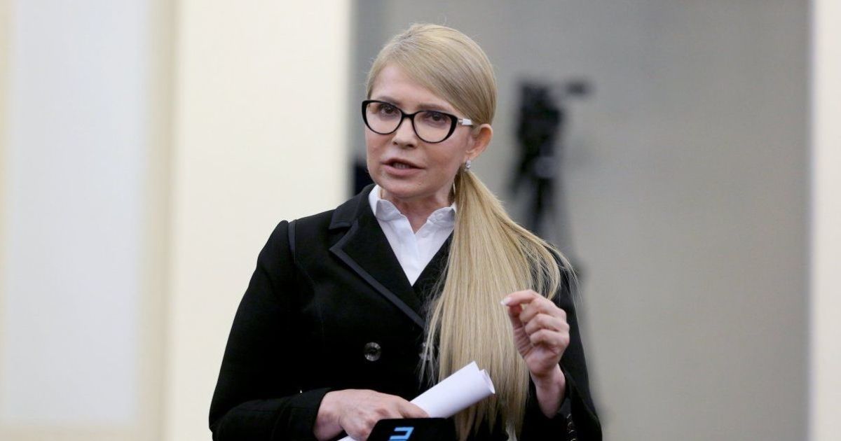 Тимошенко заявила, что ее партия не пойдет в оппозицию к власти