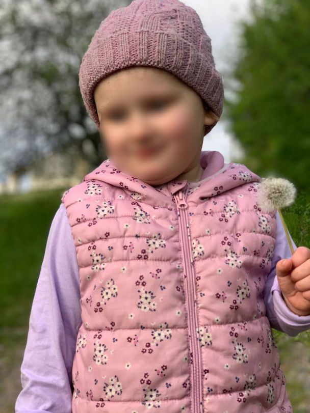 В Черкассах умерла 2-летняя девочка/Фото предоставила мама, Вера Шкаруба