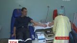 Полсотни спасателей Кропивницкого пришли сдать кровь для раненых в зоне АТО