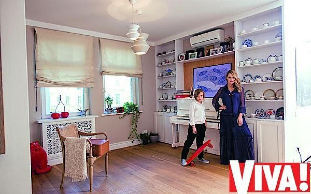 Фреймут показала свою квартиру на Подоле / © viva.ua